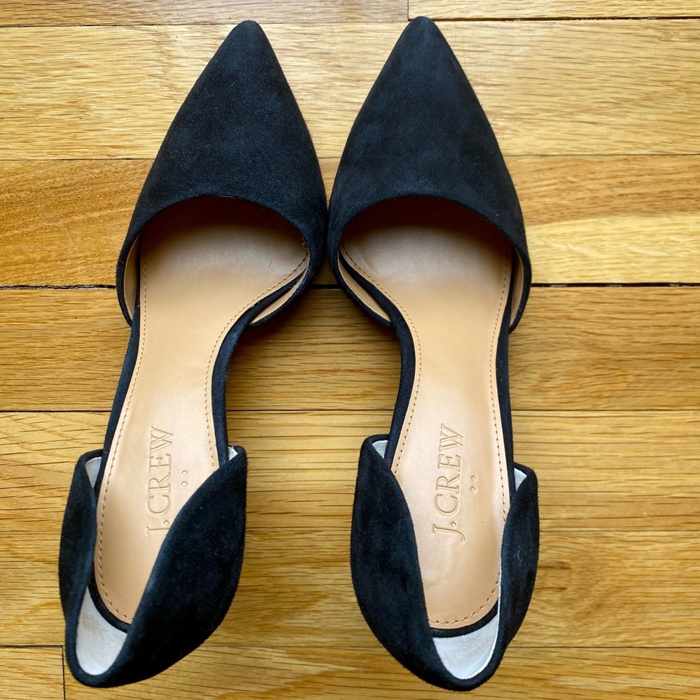 Black Suede Heels (never worn)